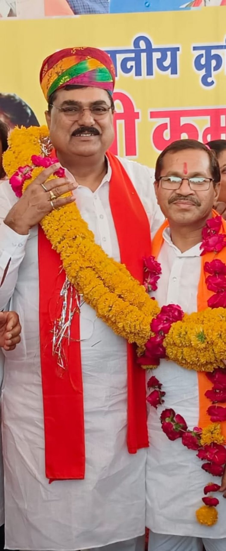कृषि मंत्री कमल पटेल से मिले ग्रामीण विधायक दिलीप मकवाना और रतलाम जिले की नामली उप मंडी को स्वतंत्र मंडी घोषित करने की मांग